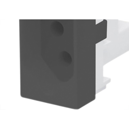 Modulo Fame Habitat Black 4036 1Tomada 20A