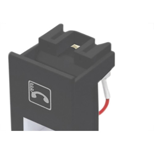 Modulo Fame Habitat Black 4039 Rj11 4V