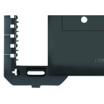 Espelho Placa Fame Habitat Black 4070 4X2 1 Furo
