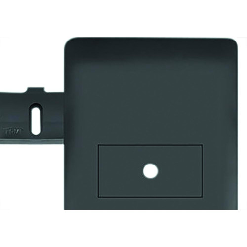 Espelho Placa Fame Habitat Black 4070 4X2 1 Furo