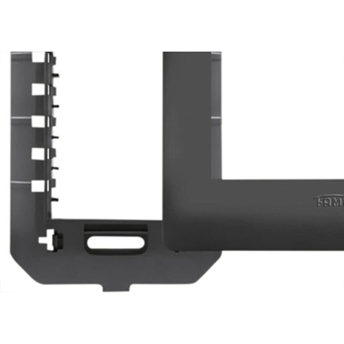 Espelho Placa Fame Habitat Black 4075 4X2 3 Mod