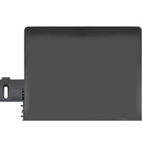 Espelho Placa Fame Habitat Black 4077 4X4 Cega