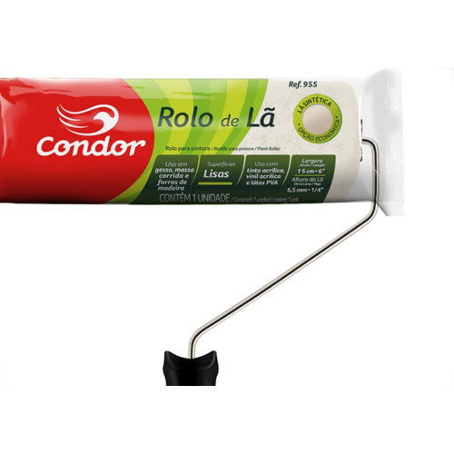 Rolo Condor De La Sintetica 15Cm 955