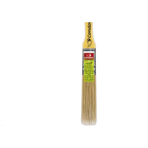 Trincha Condor 727 Recort 1/2 Amarelo - Kit C/12 Unidades
