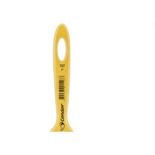 Trincha Condor 727 Recort 1 Amarelo - Kit C/12 Unidades