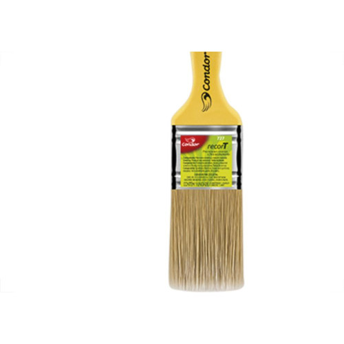 Trincha Condor 727 Recort D 1.1/2 Amarelo - Kit C/12 Unidades