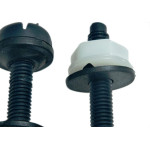 Acessorio P/Caixa Polyutil Conj Fix Parafuso Preto