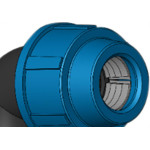 Cotovelo Polierg Pp 20X3/4 Re Preto