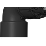 Cotovelo Polierg Pp 20X3/4 Ri Preto