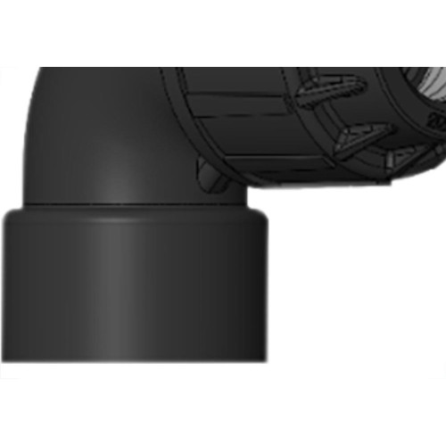 Cotovelo Polierg Pp 20X3/4 Ri Preto