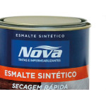 Tinta Esmalte. 1/4 (900ml) Sintetico Nova Platina