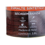 Tinta Esmalte. Galao 3,6 Litros Sintetico Nova Verm
