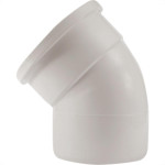 Cotovelo Esgoto Shiva 40X45 Branco - Kit C/10 Unidades