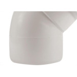 Cotovelo Esgoto Shiva 40X45 Branco - Kit C/10 Unidades