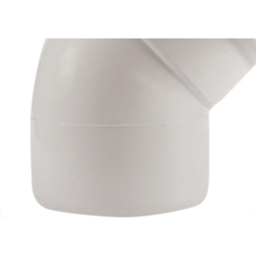 Cotovelo Esgoto Shiva 40X45 Branco - Kit C/10 Unidades