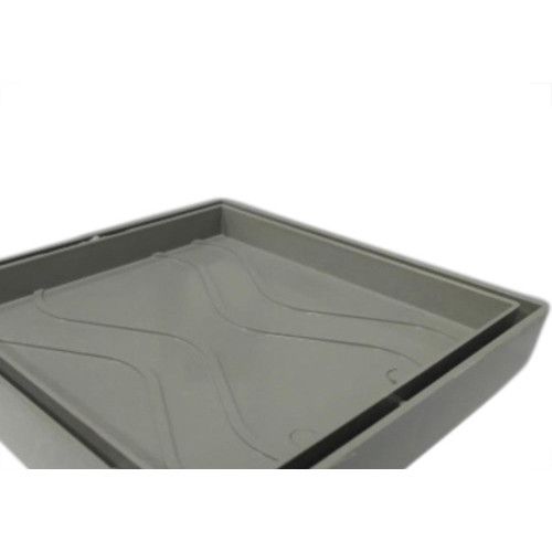Ralo Invisivel Deplasti 15 X 15 Cinza