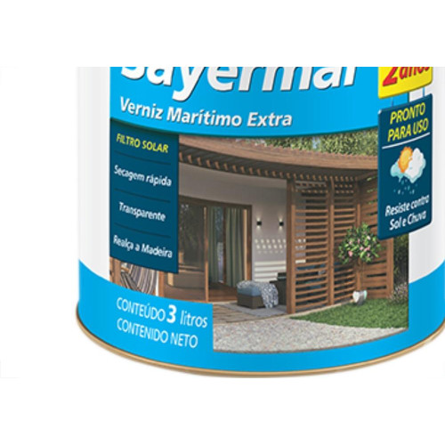 Verniz Sayerlack Sayermar Maritimo 3Lt