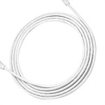 Fio Cabo Rede Patch Cord Branco Rj45 15Mt