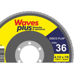 Disco Flap Waves 4.1/2 X 36 Zirconia