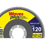 Disco Flap Waves 4.1/2 X120 Zirconia