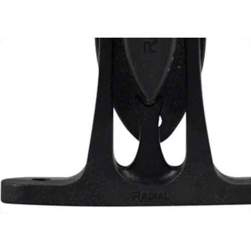 Fixador Porta P/Piso Pvc Radial Preto