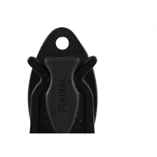 Fixador Porta P/Piso Pvc Radial Preto