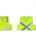 Colete Refletivo Imbat Amarelo 1 Bolso G