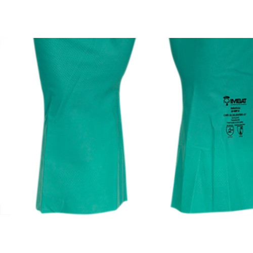 Luva Imbat Latex Nitrica Verde 08-M