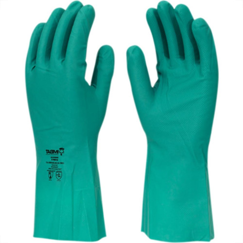 Luva Imbat Latex Nitrica Verde 09-G