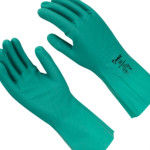 Luva Imbat Latex Nitrica Verde 09-G