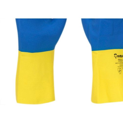 Luva Imbat Neoprex Amarelo/Azul 10-Gg