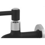 Torneira Alpha Black 1130X3/4 Jardim Longa