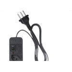 Filtro Linha Fiolux 4 Tomada  Bivolt Preto