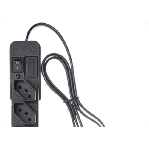 Filtro Linha Fiolux 5 Tomada  Bivolt Preto