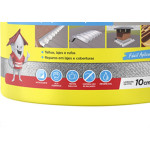 Brasilit Fita Adesiva Alum 10Cmx10Mt