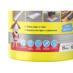 Brasilit Fita Adesiva Alum 15Cmx10Mt