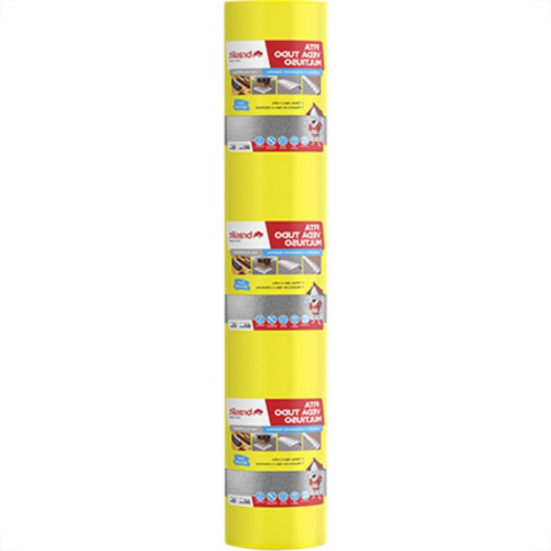 Brasilit Fita Adesiva Alum 90Cmx10Mt