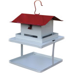 Comedouro Tratador C/Fruteira P/Passaros