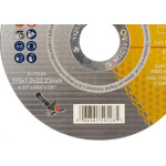 Disco Sped/Inox Makita 4.1/2X7/8X1.0 524 - Kit C/10 Unidades