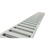 Grelha Aco Galvonizado Compl.10 X100 Branco C.Forte