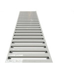 Grelha Aco Galvonizado Compl.20 X100 Branco C.Forte