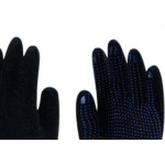 Luva Tricotada Pigmentada Preto Imbat - Kit C/12 Unidades