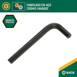 Chave Allen Sata Curta 6,0Mm