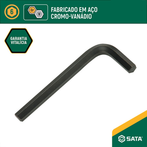 Chave Allen Sata Curta 6,0Mm