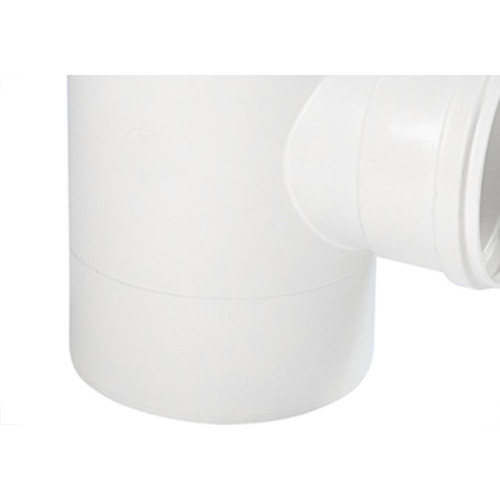 Tee Esgoto Shiva 100 X 50 Branco - Kit C/5 Unidades