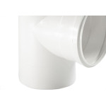 Tee Esgoto Shiva 100 X100 Branco - Kit C/5 Unidades