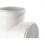 Tee Esgoto Shiva 100 X100 Branco - Kit C/5 Unidades