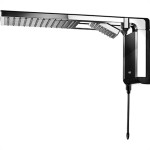 Ducha L_C Acqua Duo Preto/Cromado 220V 7800W