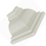 Forro Cantoneira Pvc Extensao Branco Plastilit - Kit C/20 Unidades