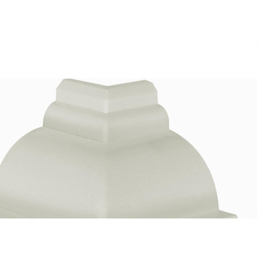 Forro Cantoneira Pvc Extensao Branco Plastilit - Kit C/20 Unidades
